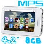 8GB 4.2 "TFT LCD Touch MP5 Player