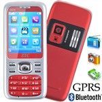 celular simples bar FM + GPRS + Bluetooth e camera